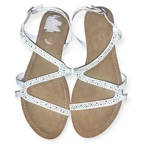 Andiamo rhinestone strappy sandals